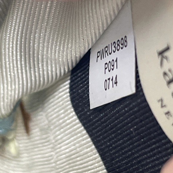 Kate Spade Wallet Light Blue 8''x4''x1'' Blue Cow Leather Zip Around‎ Logo boho - Picture 13 of 14